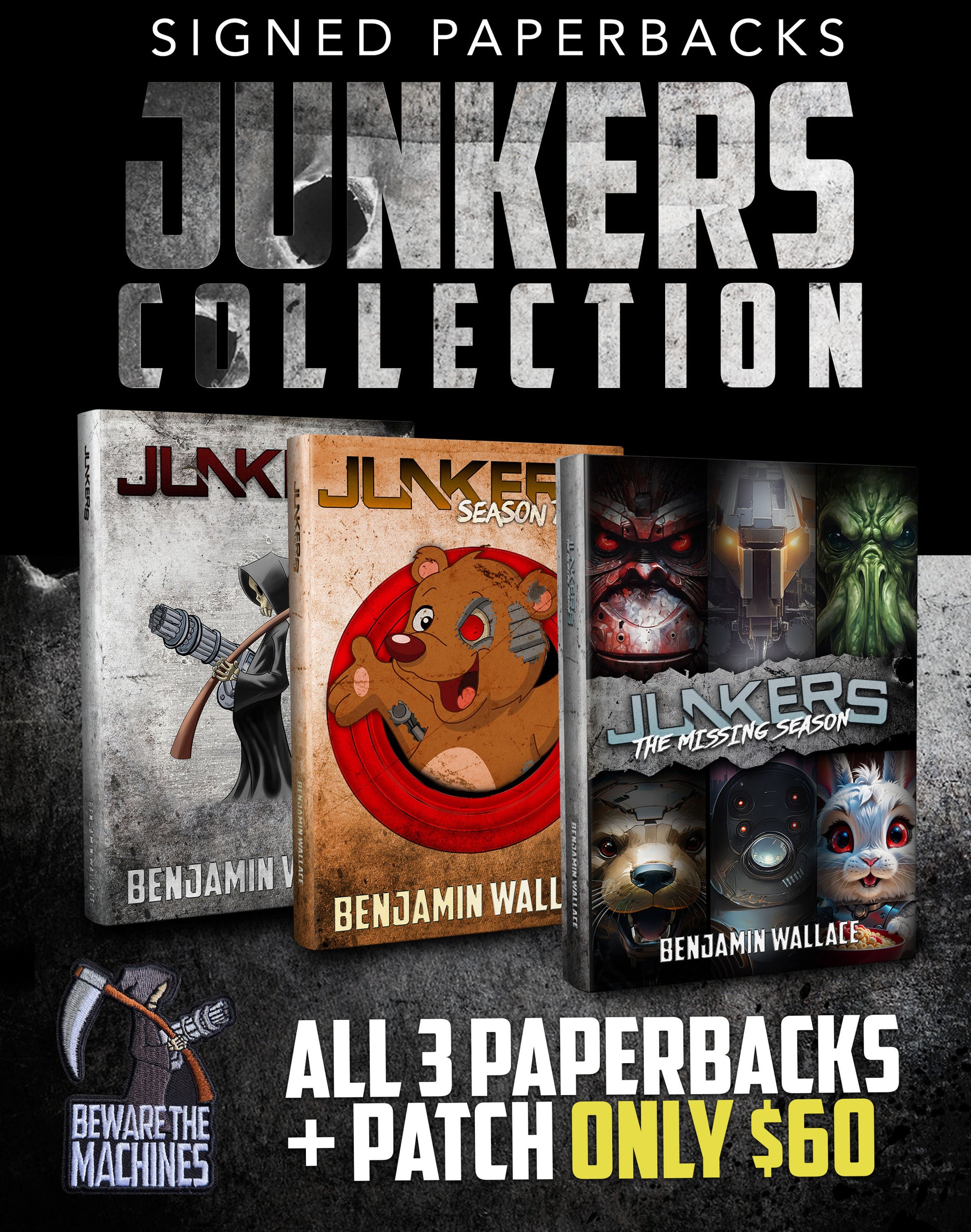 Junkers Series (Signed Paperbacks) - Benjamin Wallace Books