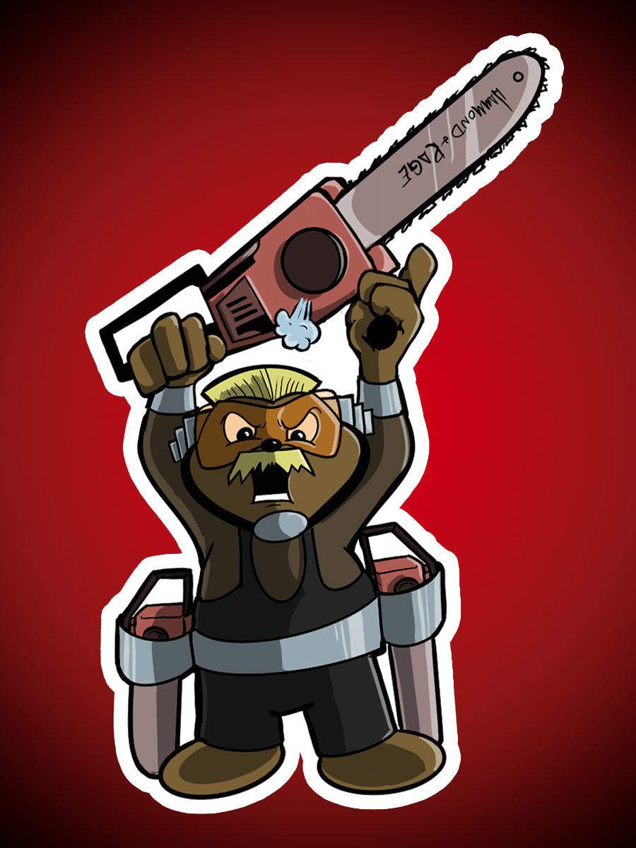 Running Bear Sticker Pack - Benjamin Wallace Books