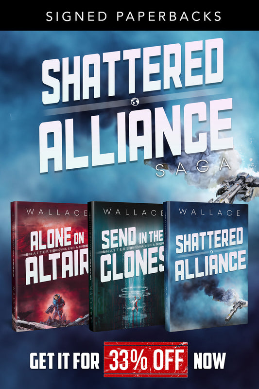 Shattered Alliance Saga - Books 1-3 (Signed Paperbacks)