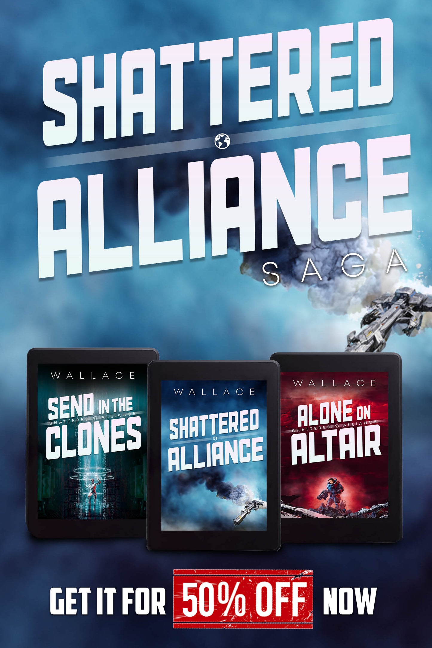 Shattered Alliance Saga - Books 1-3 (eBooks)