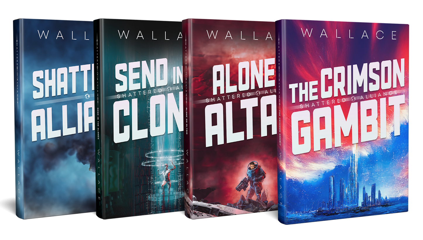 Shattered Alliance Saga - Books 1-4 (Signed Paperbacks)