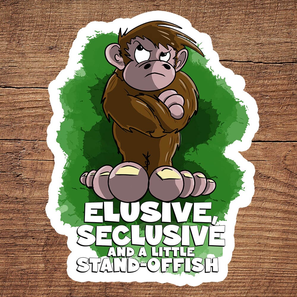 Anti-Social Sasquatch sticker pack DangerBearIndustries 