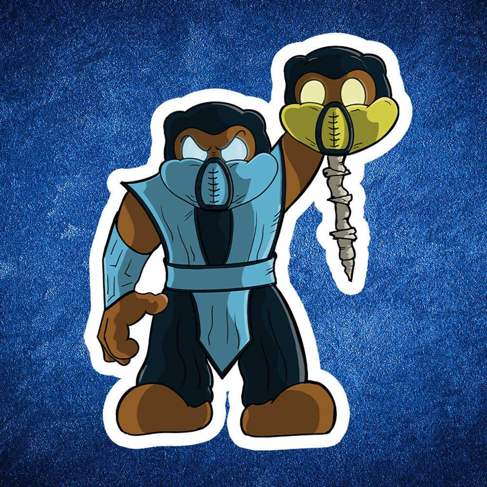 Bear Zero sticker - Benjamin Wallace Books