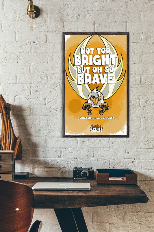Chicken that's not so Chicken 11x17 Print DangerBearIndustries 