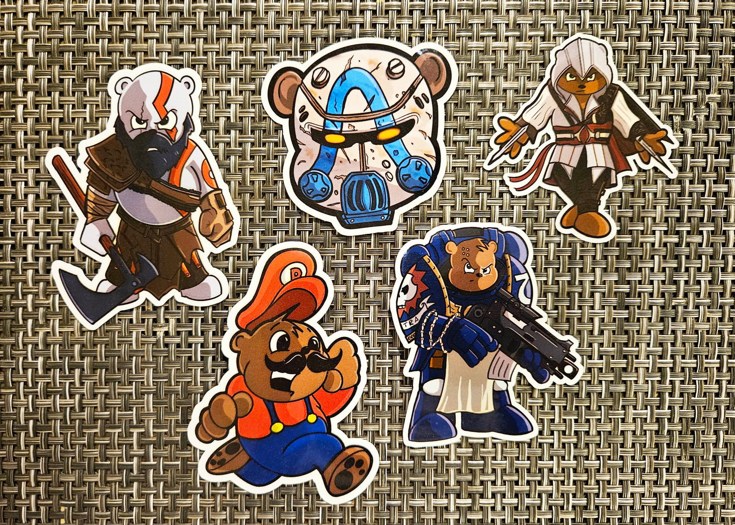 Gamebear sticker pack