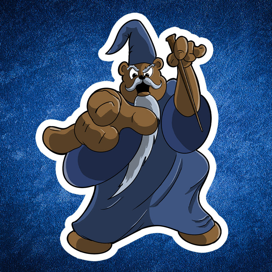 Prestidigibearitum sticker
